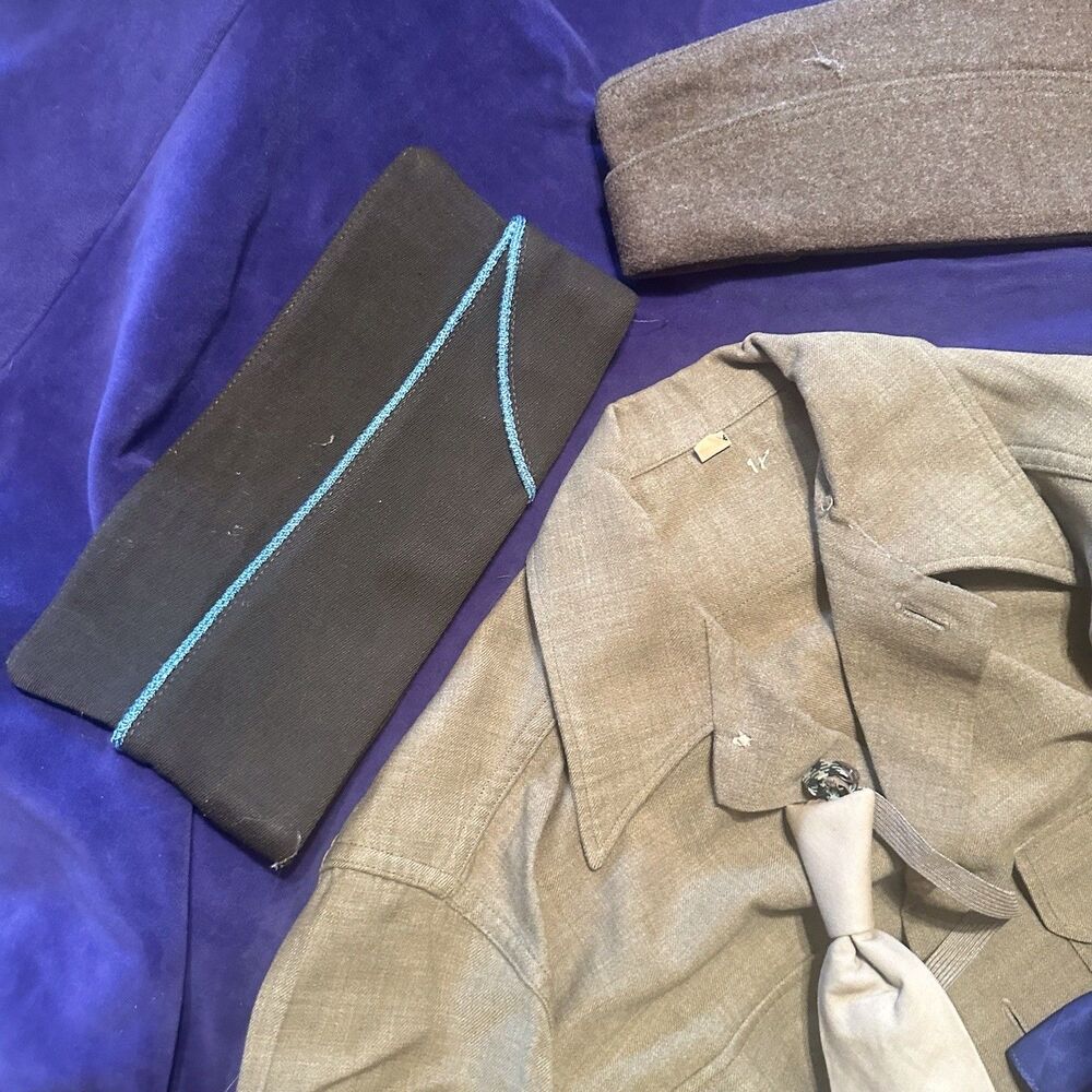 WWII Korea 88th Blue Devils Scarwaf Uniform & Identity WW2 ID Cards Life Story - Picture 4 of 16